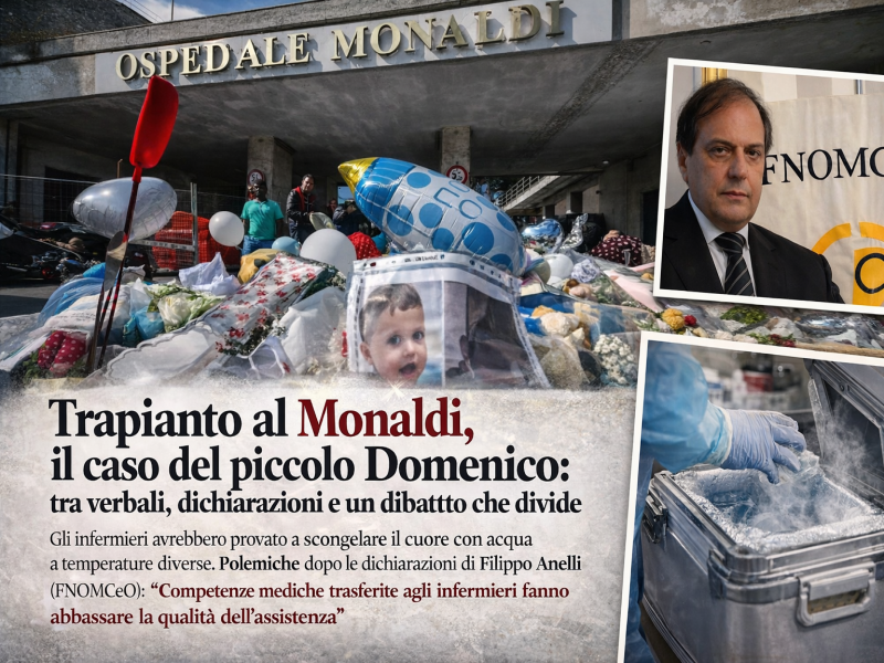 Monaldi. Dalle indagini alle polemiche: nel mirino l’autonomia infermieristica. Le parole di Anelli